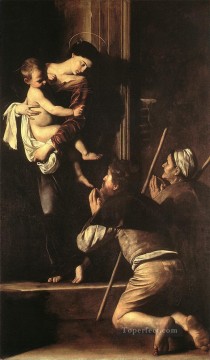 Caravaggio Painting - Virgen de Loreto Caravaggio